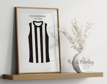 AFL Essendon Jersey Art Print: Fan Gift (Digital Download)