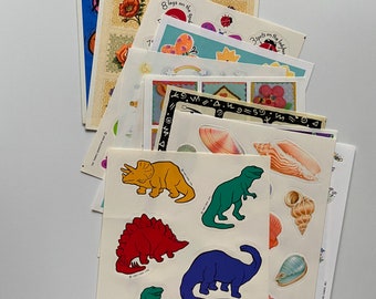 1991 Hallmark Top Secret 4 Sheet Sticker Package MADE IN USA 1991 Hallmark Top Secret 4 Sheet Sticker Package MADE IN USA