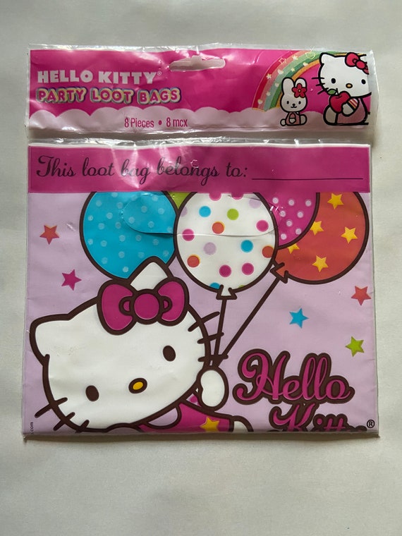 Set of 8 Hello Kitty Loot Bags Etsy