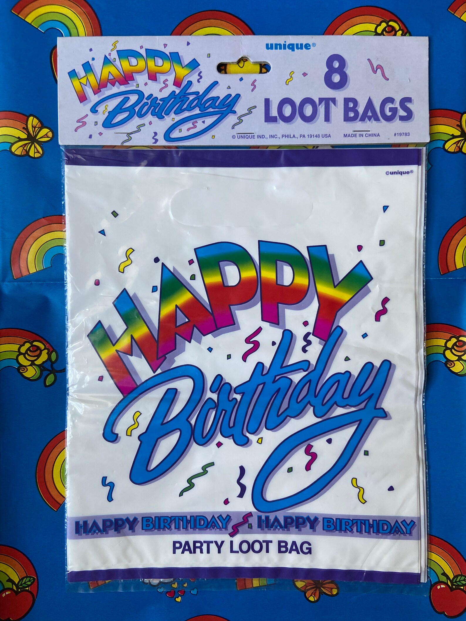 Happy Birthday Loot Bags Etsy