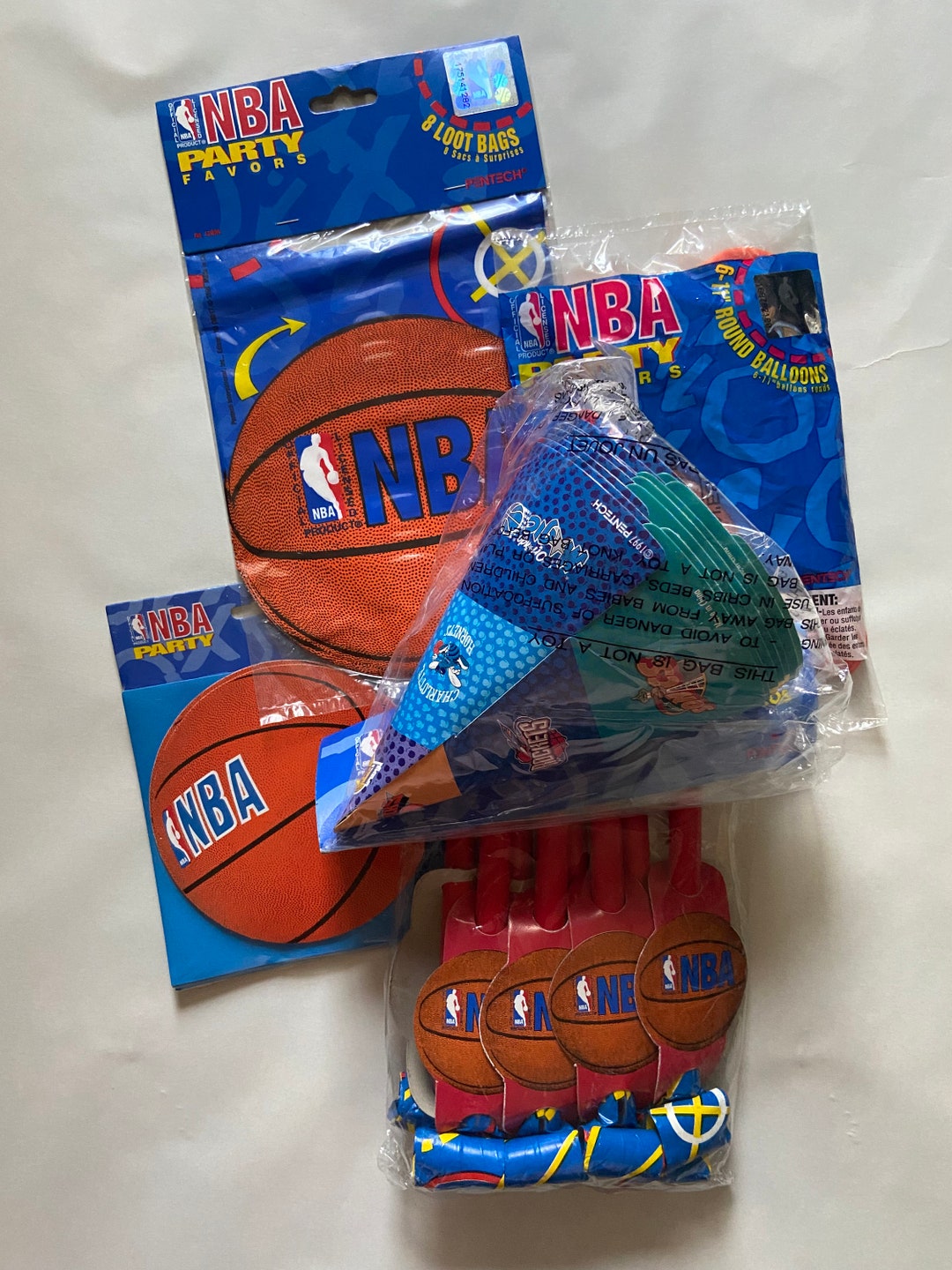 1990s NBA Party Supplies Etsy