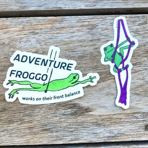 Luchtavontuur Froggo stickerpakket