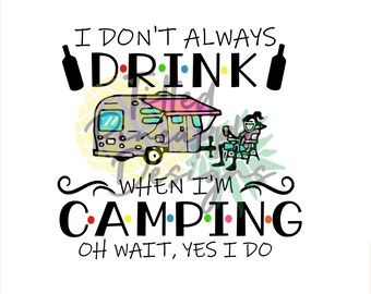 Download Camping Sublimation Etsy