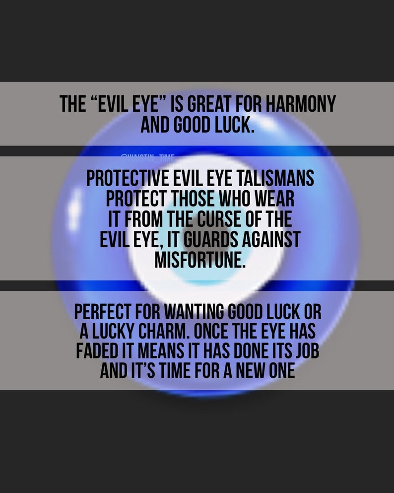 Evil eye waistbead