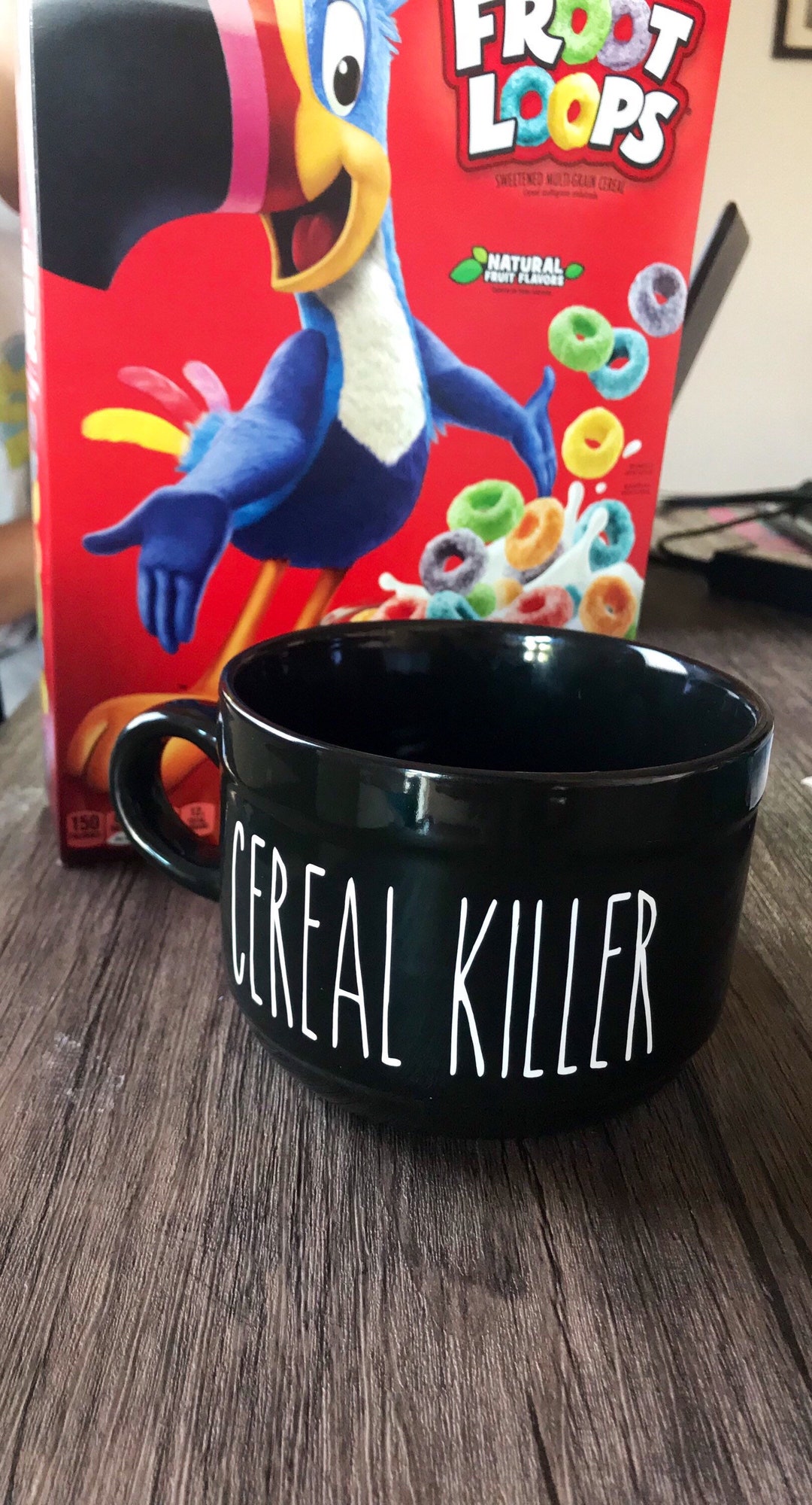 Cereal Killer Bowl Personalized Rae Dunn Bowl Custom Cereal Etsy