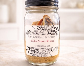 Elderflower Mimosa cocktail Kit (Vodka)