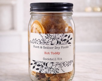 Hot Toddy Cocktail Infusion Kit – Spiced Winter Whiskey Drink, Makes 8