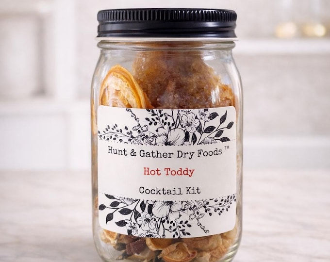 Hot Toddy Cocktail Infusion Kit – Spiced Winter Whiskey Drink, Makes 8