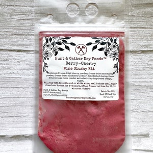 Berry-Cherry Wine Slushy kit