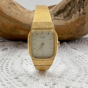 Vintage 1986 Citizen Japanese Made 16mm Women\'s Quartz Cocktail Watch Size 4 Vintage Citizen Watch Women - Etsy Finland main image 4