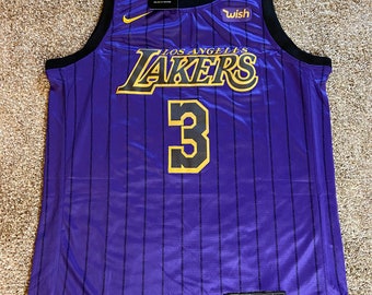 black purple lakers jersey