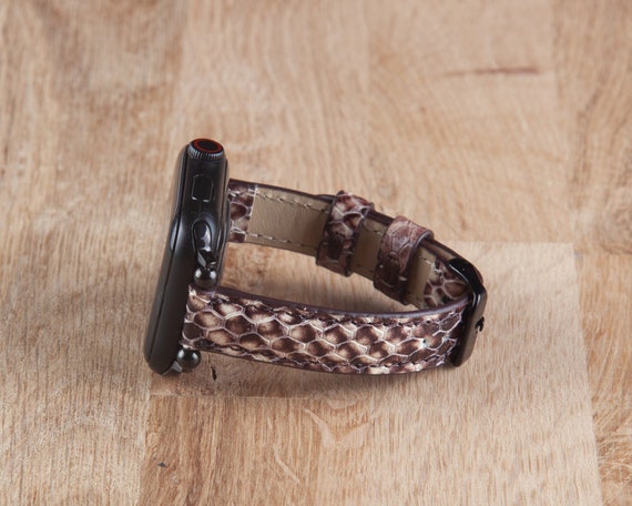 Slim Beaded Snake Skin Pattern Apple Watch Band 44mm 40mm