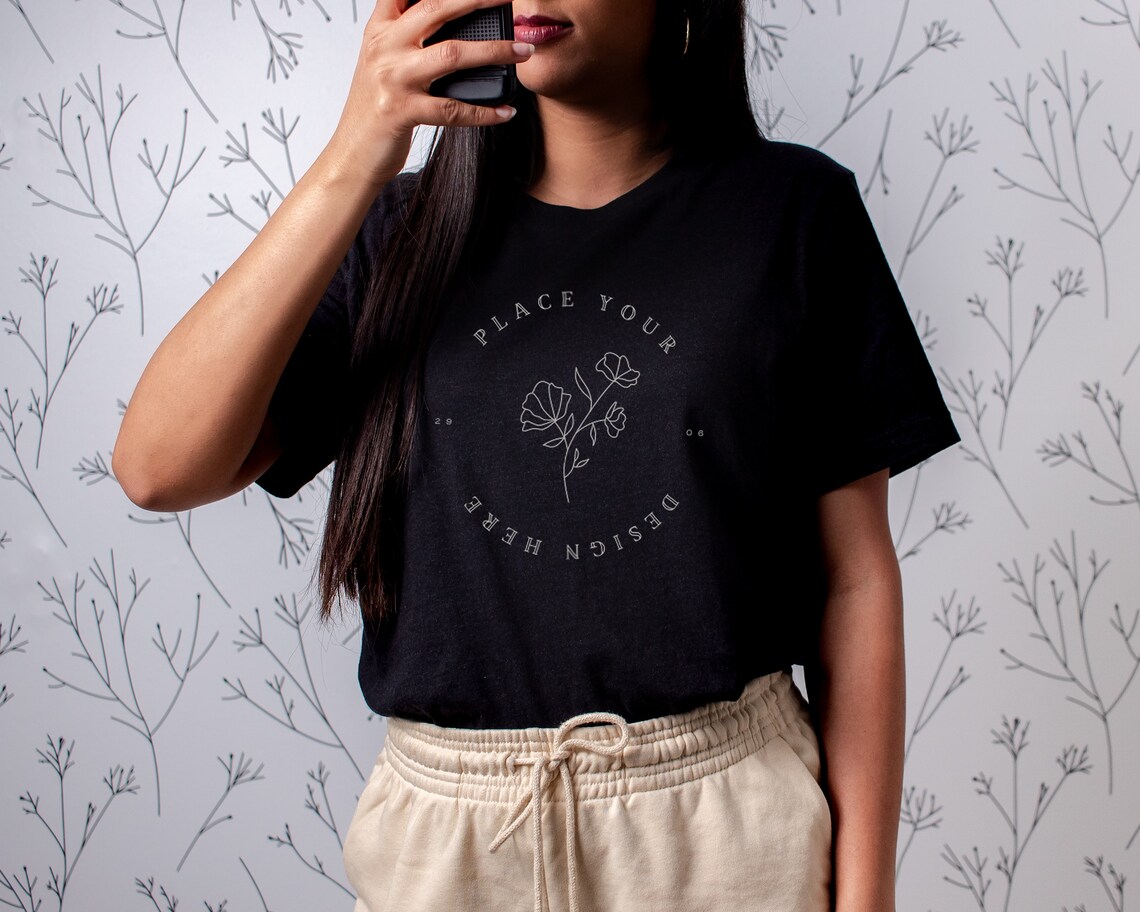 bella canvas vintage black