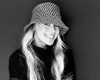 Bucket hat sewing pattern, digital PDF sewing pattern - Brooks
