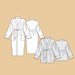 Lounge Robe Sewing Pattern/ Robe Digital Pattern/ PDF Sewing - Etsy