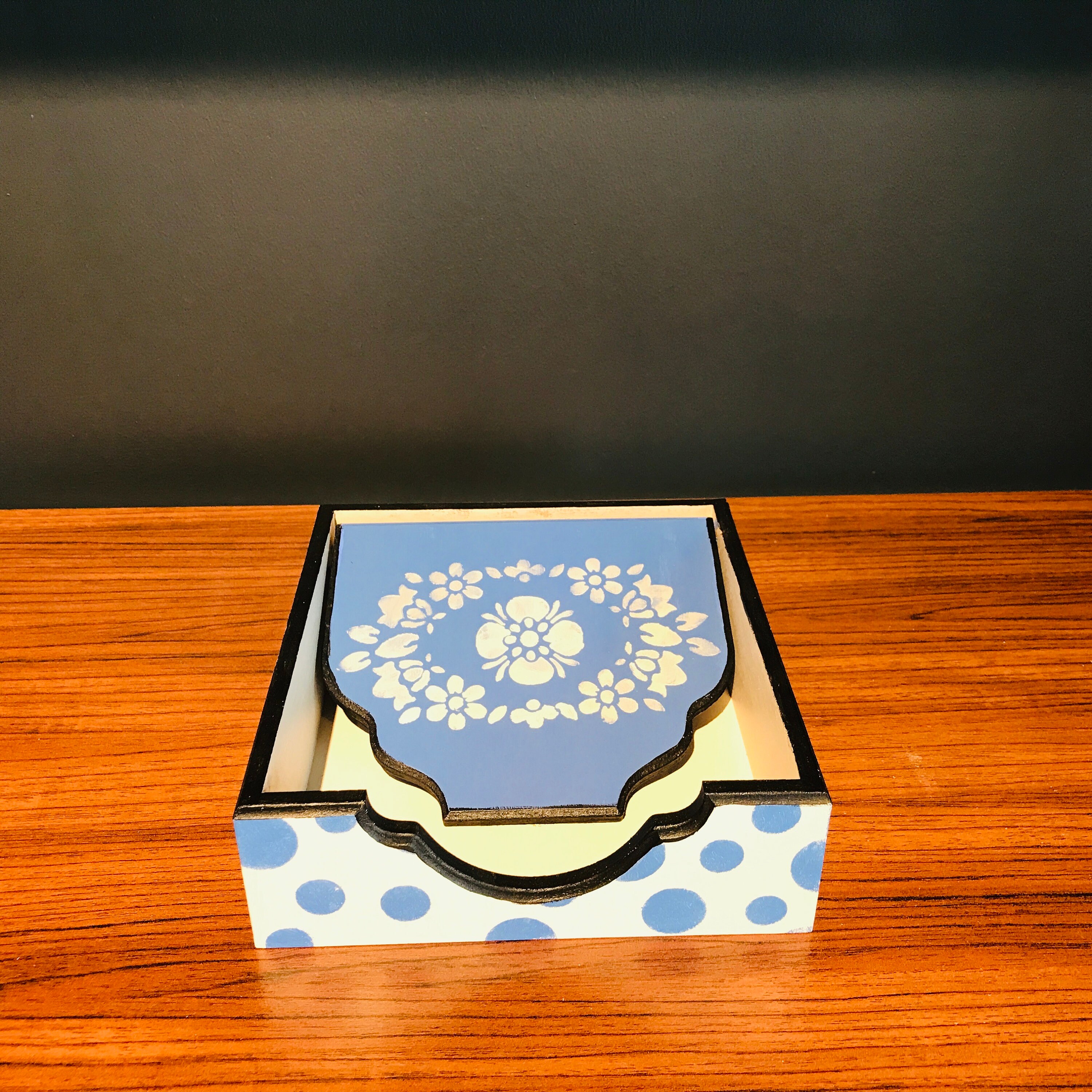 Napkin Holder Wooden Napkin Bin Custom Napkin Holder Napkin Etsy