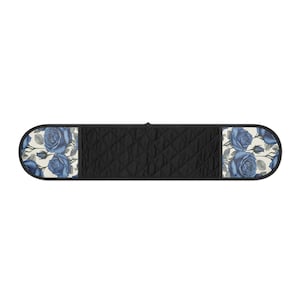 Blue Rose Oven Mitts