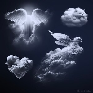 Cloud Stamps for Procreate - Easy Fluffy Clouds - Etsy
