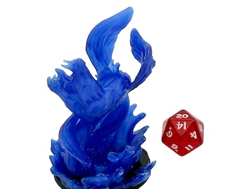 Painted Water Elemental -  Enemy, 28mm, DnD Miniatures, D&D, Mini