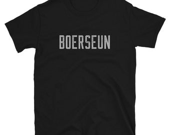 Boerseun camiseta, camiseta sudafricana, camiseta afrikaans