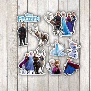 Frozen Sticker Pack | Waterproof Sticker | For Laptop, Water bottle,  Notebooks and More! Bridesmaids Gifts