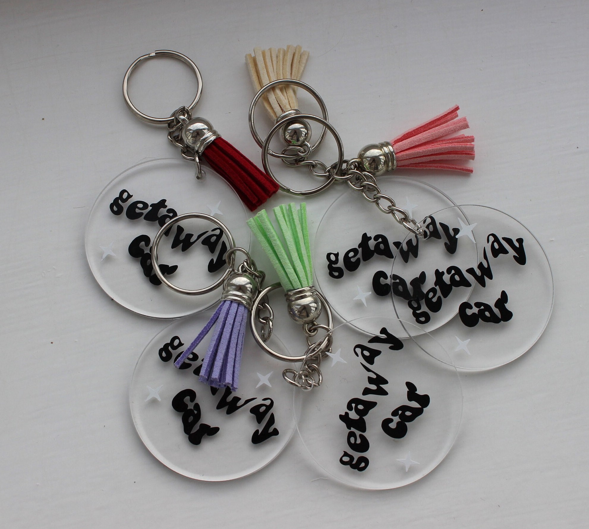 Taylor Swift Keyring, Swiftie Gift, First Car Gifts, Getaway Car, Keychain, Taylor Swift