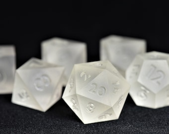 Conjunto de Dados Master - Conjunto Padrão de 7 Peças - Dados Master Personalizados