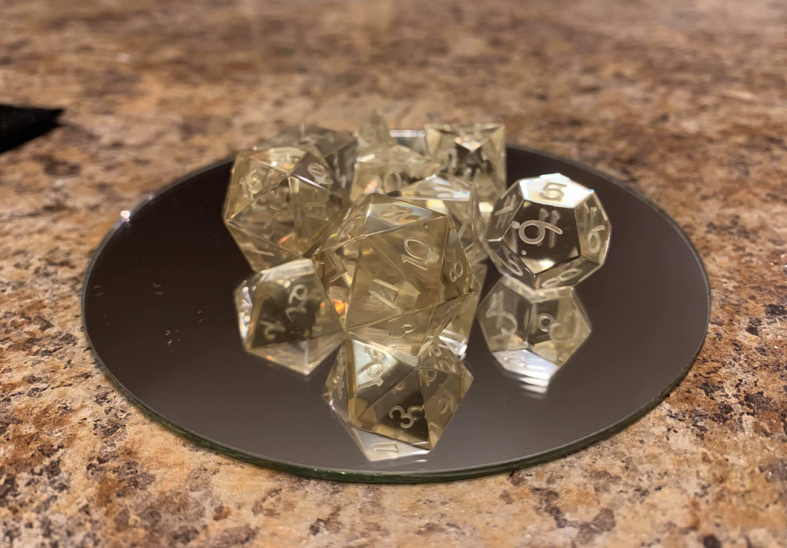 Master Dice Set Standard 7 Piece Set Custom Dice Masters Etsy