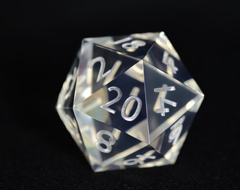 Fully Polished Chonk D20 - Master Dice