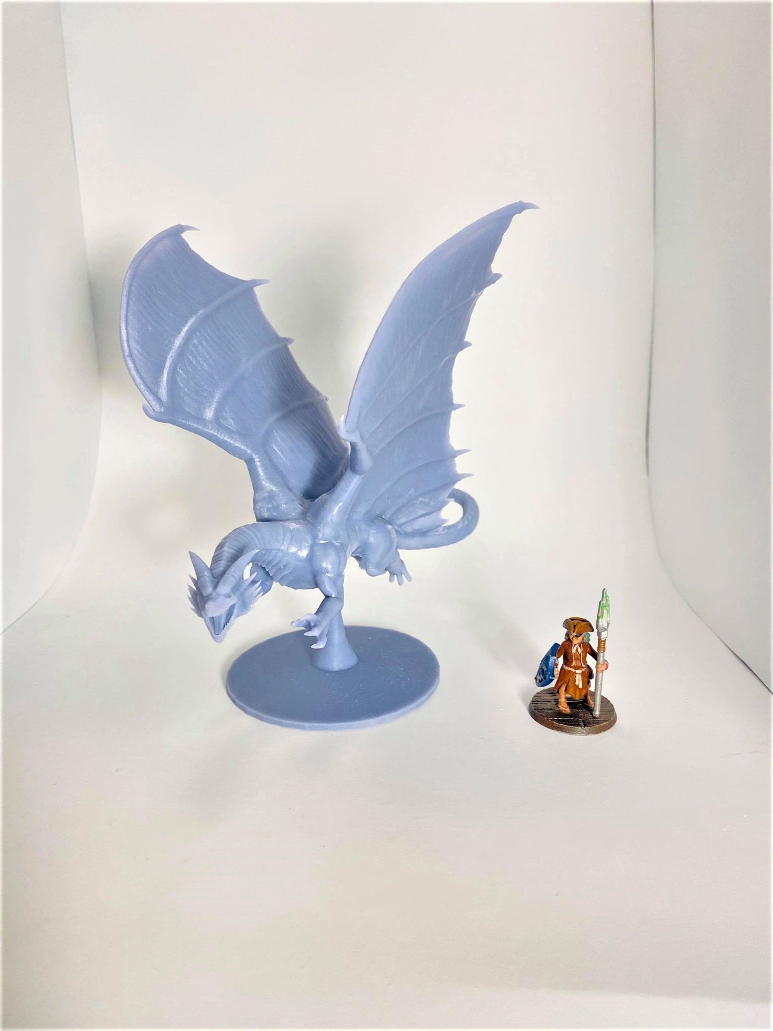 Copper Dragon DND MZ4250 Tabletop RPG Miniature | Etsy