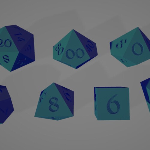 Custom Master Dice Files STL Download Etsy