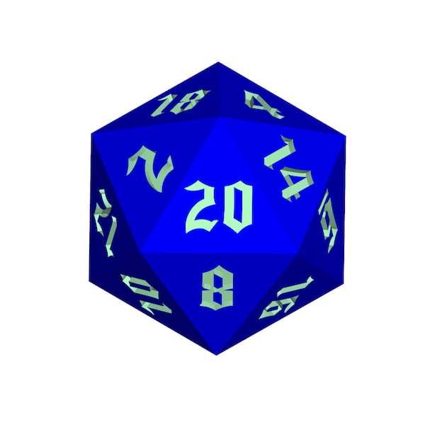 STL - D20 Chonk