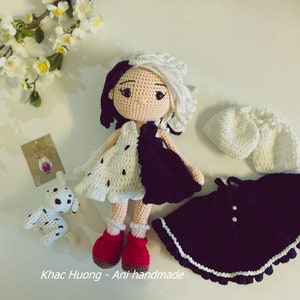 Gift for Girl, Stuffed doll, Dolls change clothes