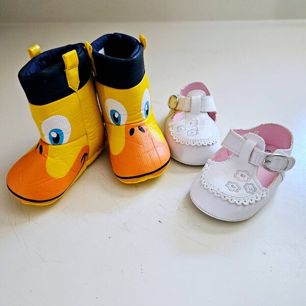 Infant Mary Jane White Shoes Etsy