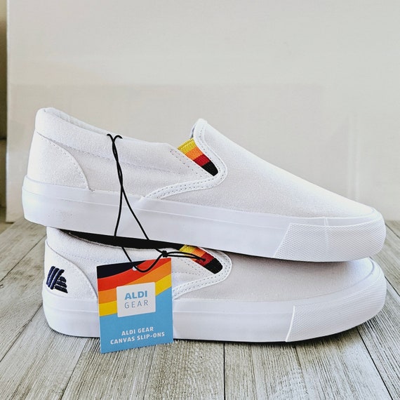 Aldi canvas shoes hot sale