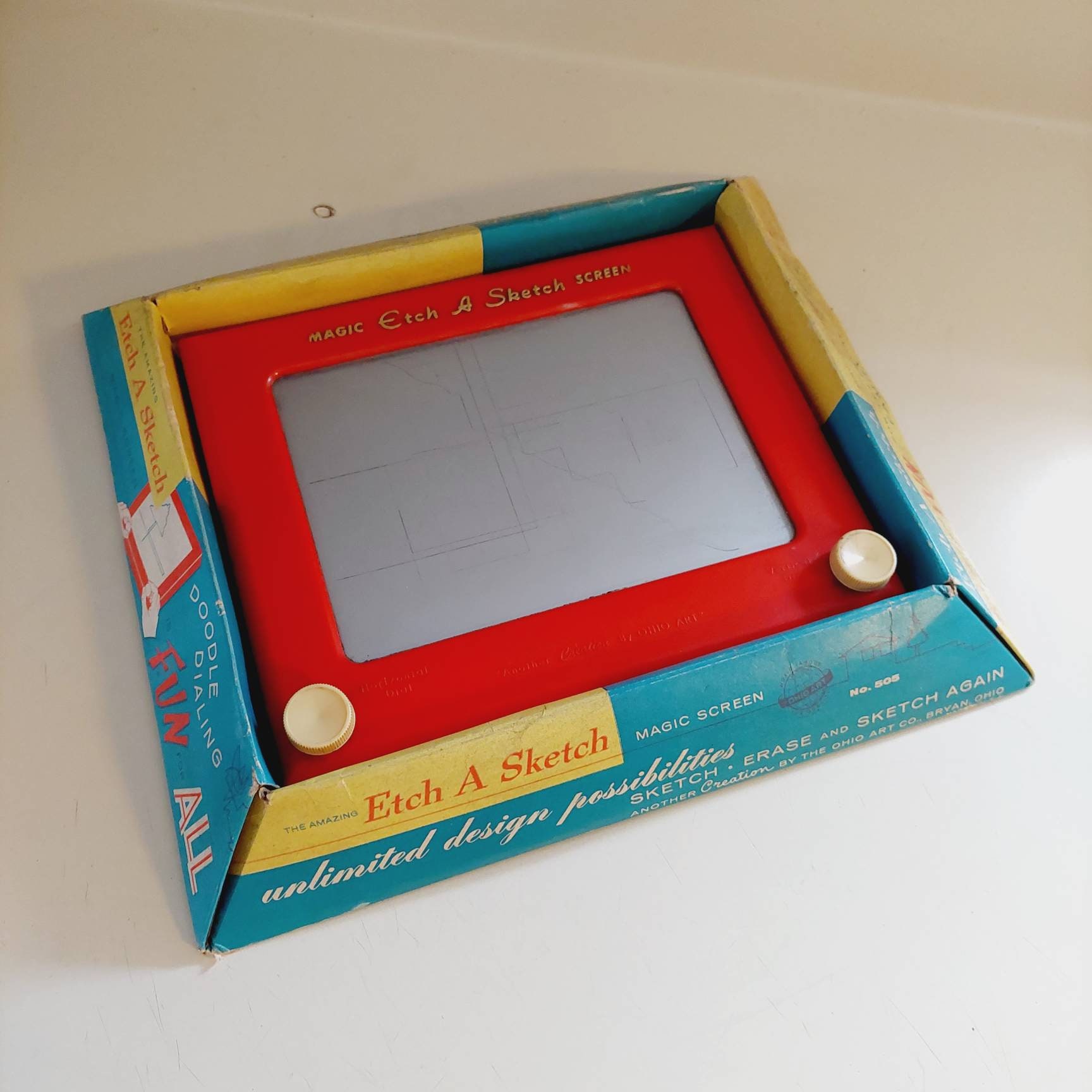 Etch a Sketch Art - Etsy