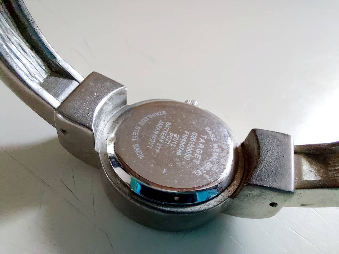 Set of 2 Quartz Semi expandable Silver Toned With Blue Inlay Ladies Womens Dress Wrist Watches. One Vimora MGL Collection One is Target Bra Etsy UK