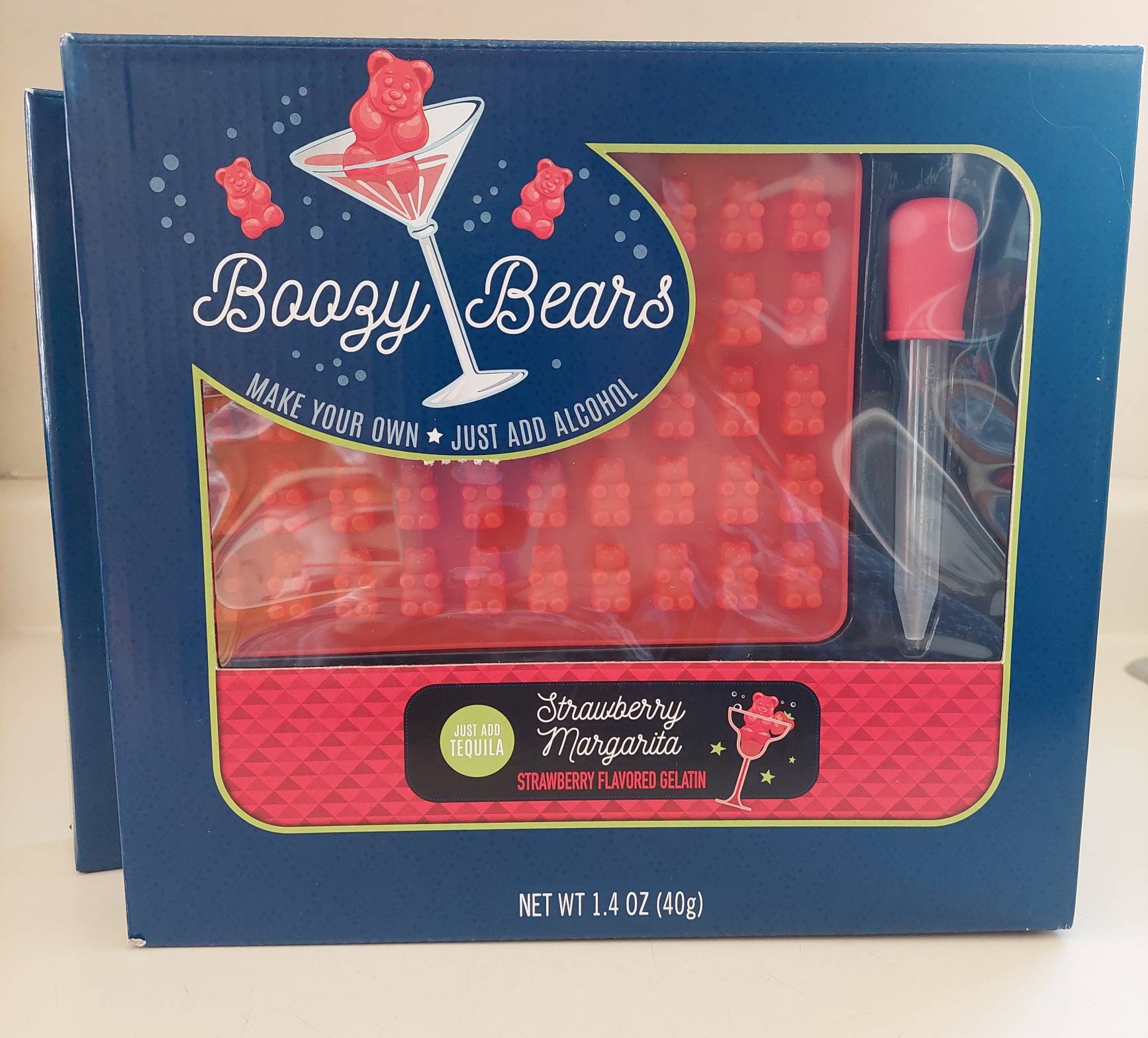 Boozy Bear - Nubby Pirate - Novelty Drinking Alcohol Gift w Hidden