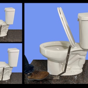 Toilet Seat and Toilet Lid lift