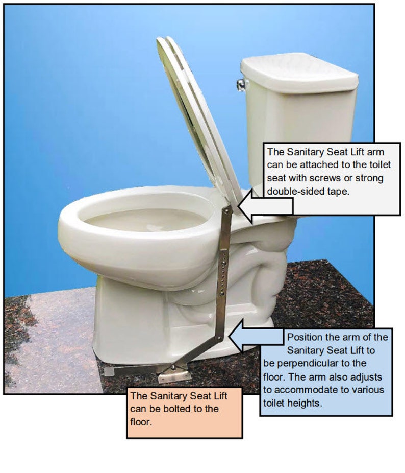 Toilet Seat and Toilet Lid Lift Etsy