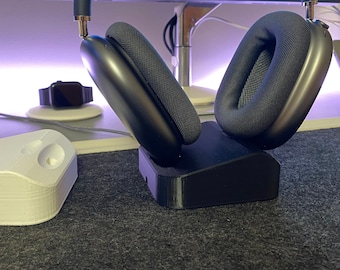MagDock Desk AirPods Max Minimal Under Desk Wireless Charging Dock