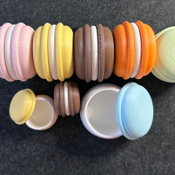 Récipient à macarons fantaisie pour bonbons