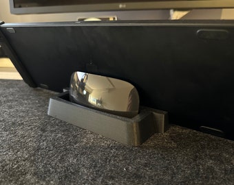 3D Printed Vertical Stand for Apple Magic Keyboard and Mouse
