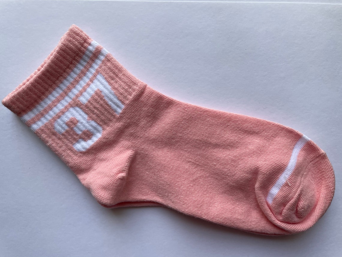 Number Socks Etsy