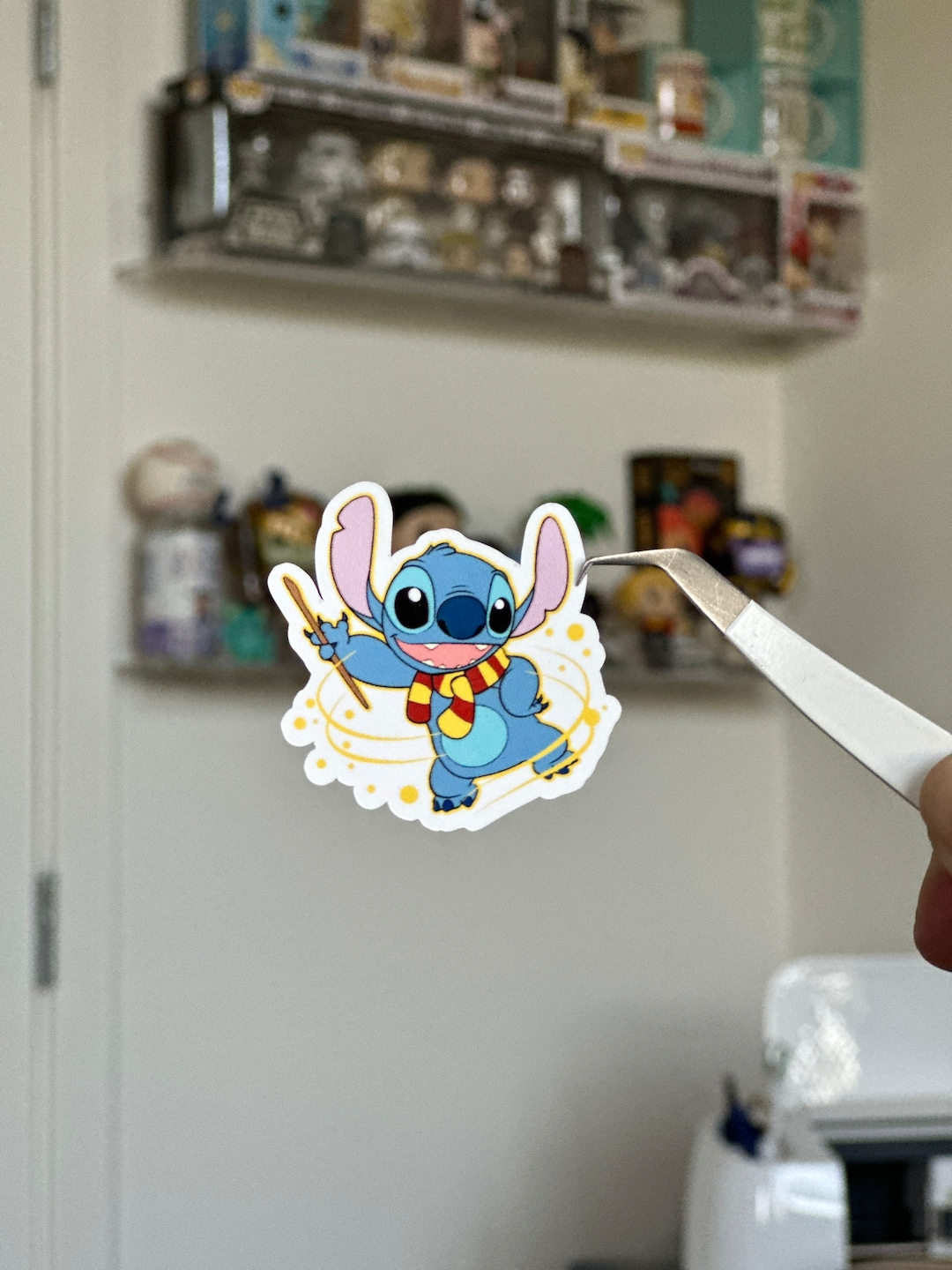 Stitch Potter Stitch Harry Potter Diecut Sticker Vinyl - Etsy UK