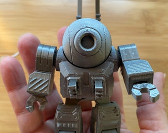 3D Printed Toy Robot - Rukibot - Assorted Colours