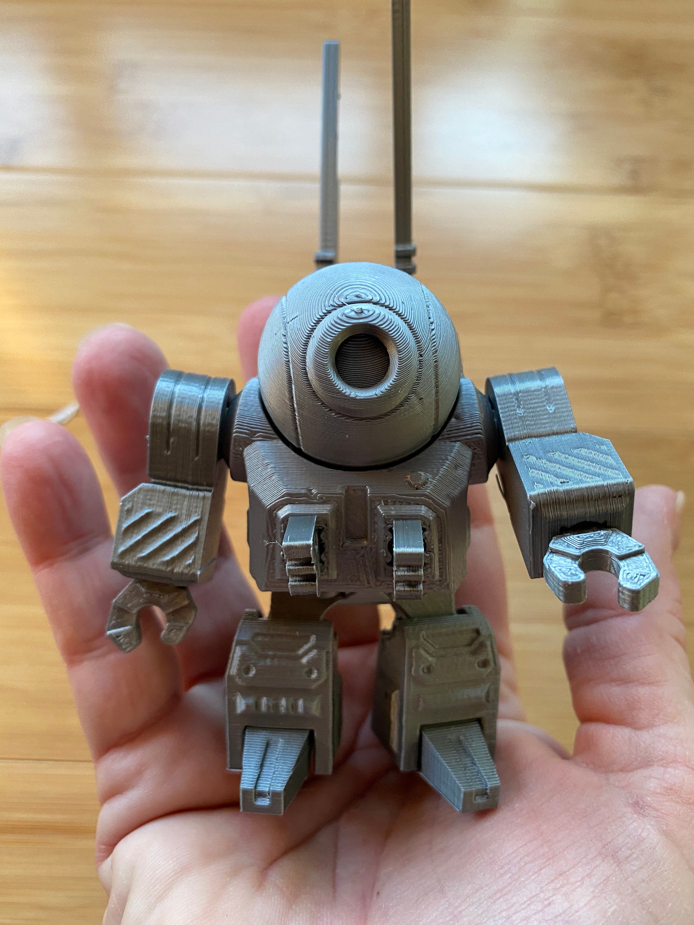 Printed Toy Robot Rukibot Assorted - Etsy