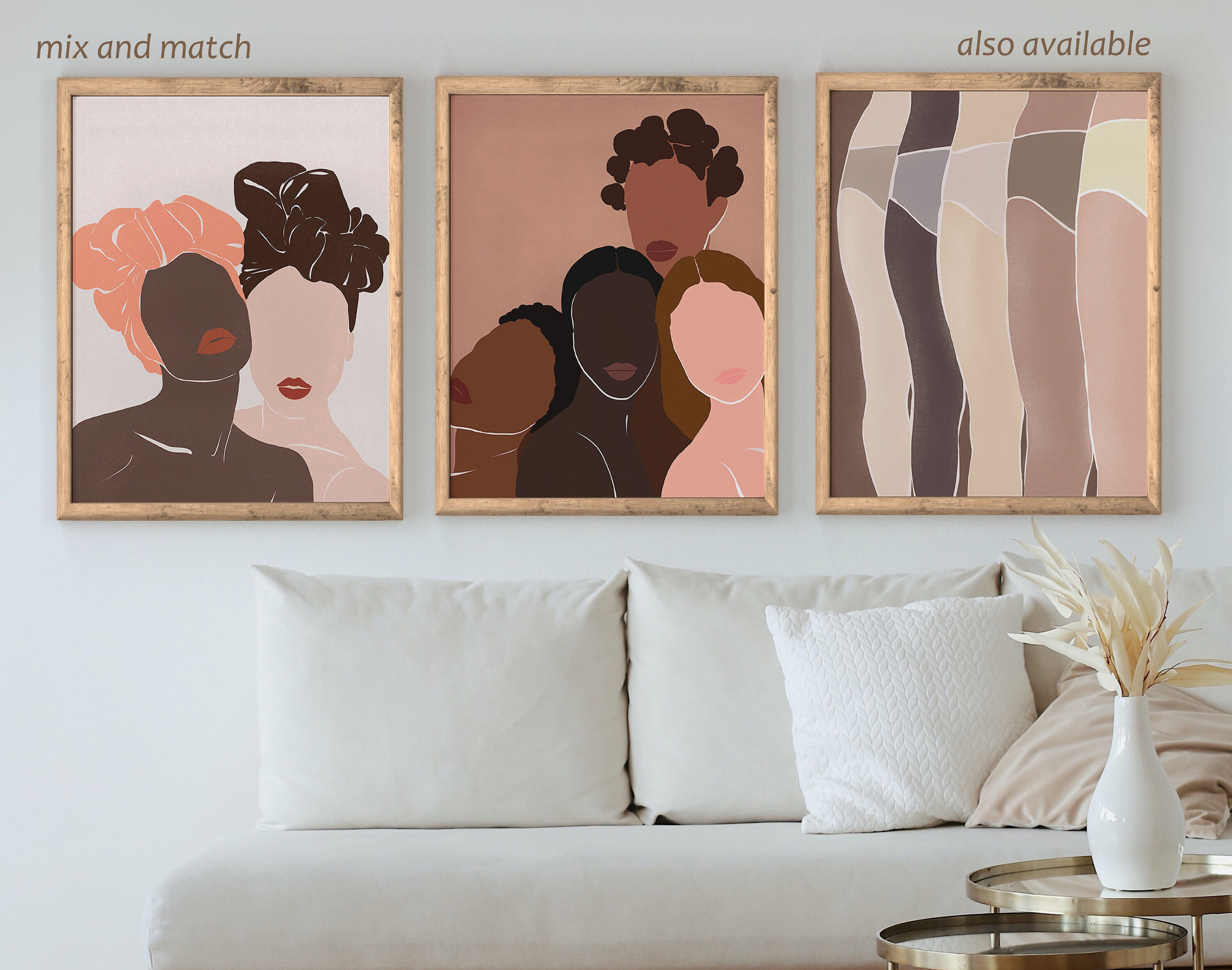 African Queen Wall Decor Black Queen Wall Art Black Girl Etsy