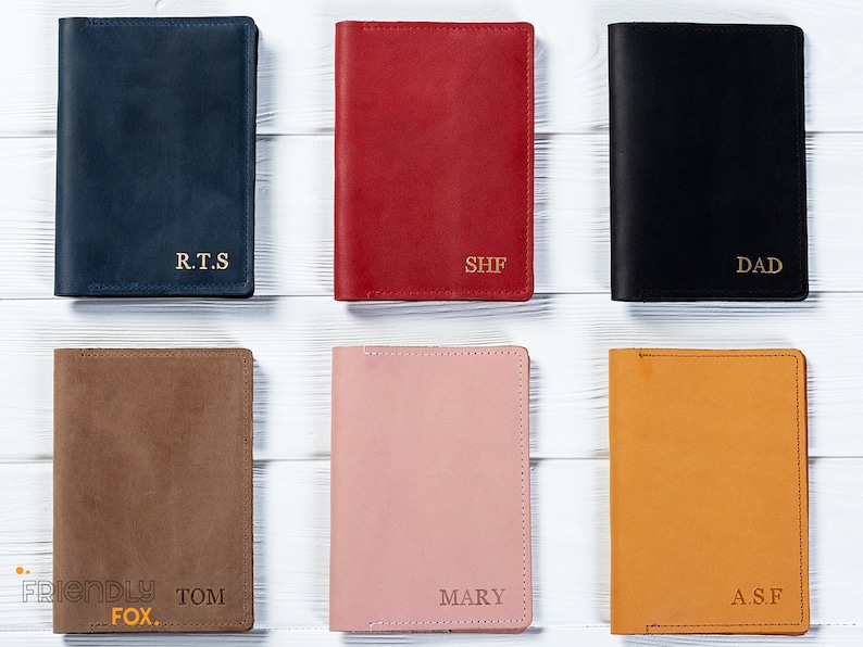 Personalized Passport Cover Leather Passport Holder and Etsy