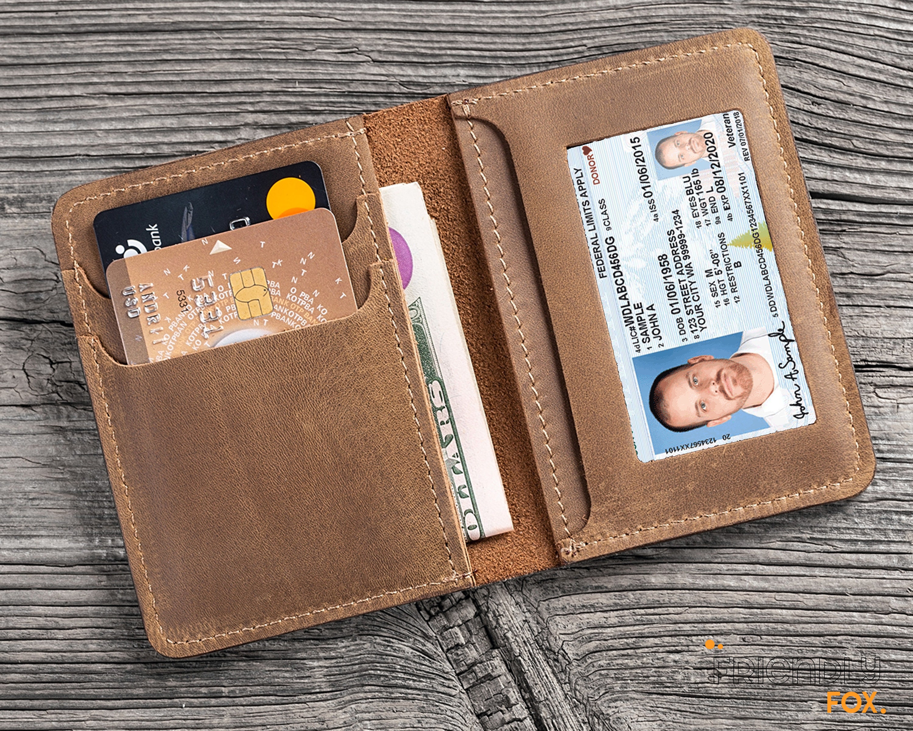 Front Pocket Wallet [Personalized Sleeve]